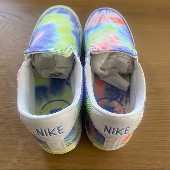 Nike Court Legacy Print Slip On, Tie-Dye, Women’s sz 6 - Picture 5 of 7
